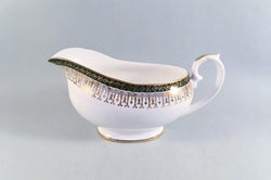 Royal Grafton - Majestic - Green - Sauce Boat - The China Village