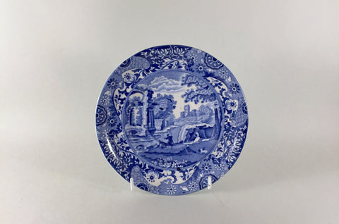 Spode - Italian - Blue (Old Backstamp) - Breakfast Cup Saucer - 6 1/2" - The China Village