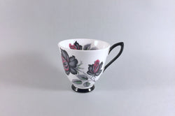 Royal Albert - Masquerade - Coffee Cup - 3" x 2 3/4" (Black foot, black handle) - The China Village