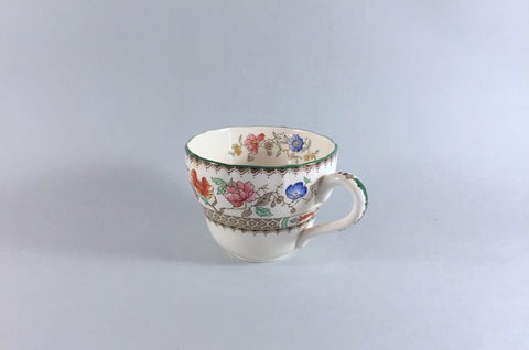 Spode - Chinese Rose - Old Backstamp - Teacup - 3 1/4" x 2 5/8" - With Flower Pattern On Handle - The China Village