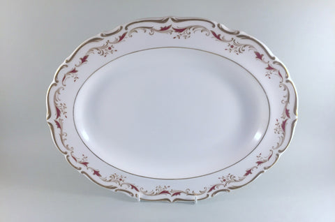 Royal Doulton - Strasbourg - Oval Platter - 13 1/2" - The China Village