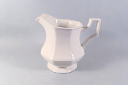 Johnsons - Heritage White - Milk Jug - 1/2pt - The China Village