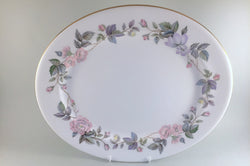 Royal Worcester - June Garland - Oval Platter - 15 3/8" - The China Village