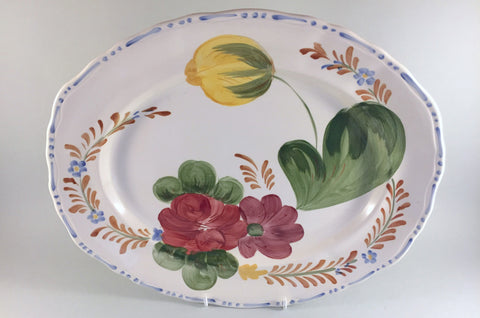Simpsons - Belle Fiore - Oval Platter - 14 5/8" - The China Village