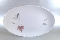Royal Doulton - Tumbling Leaves - Oval Platter - 13 1/4" - The China Village