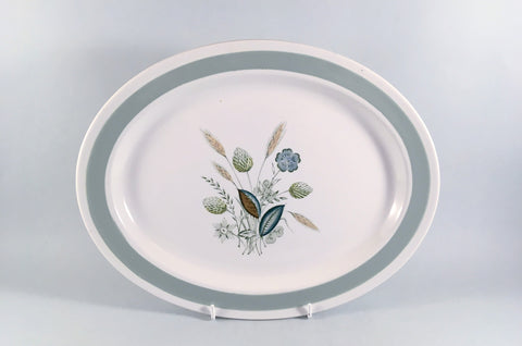 Woods - Clovelly - Blue - Oval Platter - 12 1/4" - The China Village