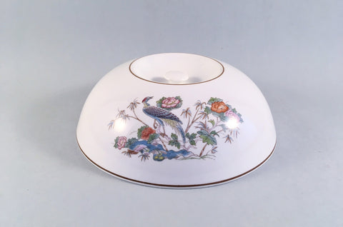 Wedgwood - Kutani Crane - Brown Edge - Plate Cover - 7" - The China Village