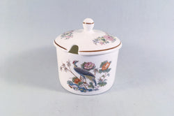 Wedgwood - Kutani Crane - Brown Edge - Jam Pot - The China Village