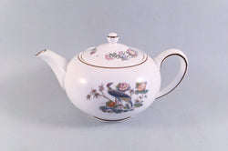 Wedgwood - Kutani Crane - Brown Edge - Teapot - 3/4pt - The China Village