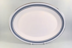 Royal Doulton - Eastbrook - Oval Platter - 13 1/2" - The China Village