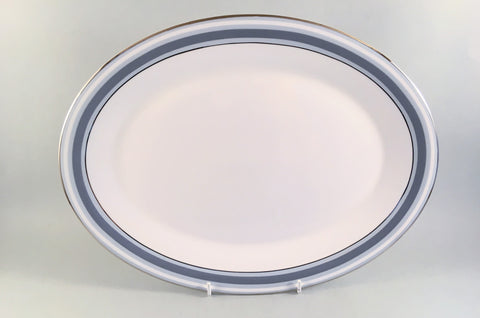 Royal Doulton - Eastbrook - Oval Platter - 13 1/2" - The China Village