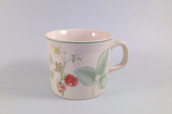 Wedgwood - Raspberry Cane - Sterling Shape - Teacup - 3 1/4 x 2 5/8" - The China Village