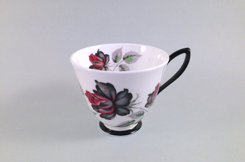 Royal Albert - Masquerade - Teacup - 3 1/2 x 2 7/8" (Black foot, black handle) - The China Village