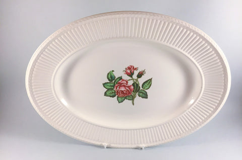 Wedgwood - Moss Rose - Oval Platter - 16" - The China Village