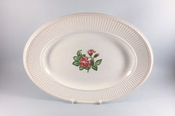 Wedgwood - Moss Rose - Oval Platter - 13 3/4" - The China Village