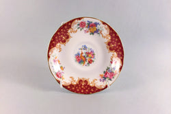 Paragon - Rockingham - Red - Tea Saucer - 5 1/2" - The China Village