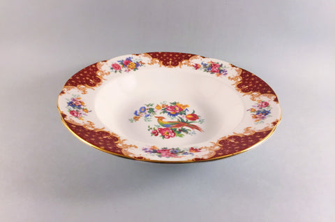 Paragon - Rockingham - Red - Rimmed Bowl - 9 1/8" - The China Village