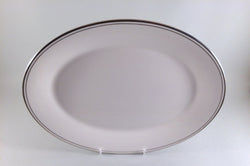 Royal Doulton - Platinum Concord - Oval Platter - 13 1/2" - The China Village