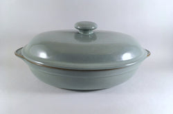 Denby - Regency Green - Casserole Dish - 3 pt (Oval) - The China Village