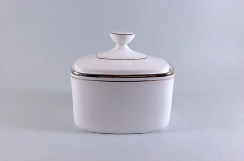 Royal Doulton - Platinum Concord - Sugar Bowl - Lidded - The China Village