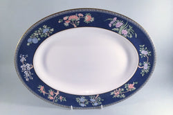 Wedgwood - Blue Siam - Oval Platter - 14" - The China Village