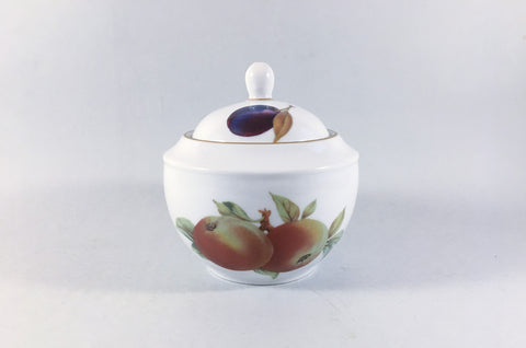 Royal Worcester - Evesham - Gold Edge - Sugar Bowl - Lidded - The China Village