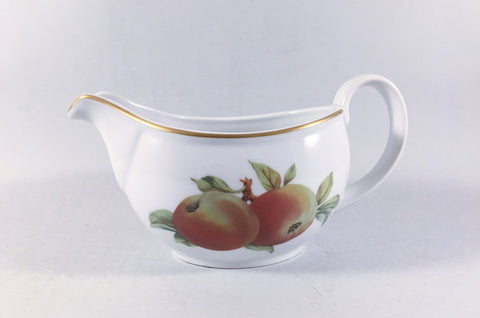 Royal Worcester - Evesham - Gold Edge - Sauce Boat - The China Village