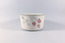 Wedgwood - Raspberry Cane - Granada Shape - Sugar Bowl - 4 1/4" - The China Village