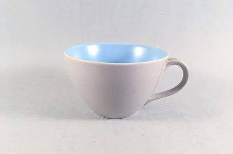 Poole - Dove Grey & Sky Blue - Teacup - 3 5/8 x 2 1/4" - The China Village