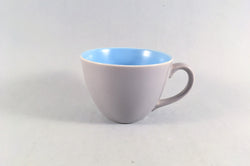 Poole - Dove Grey & Sky Blue - Coffee Cup - 2 3/4 x 2" - The China Village