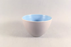 Poole - Dove Grey & Sky Blue - Sugar Bowl - 3 7/8" - The China Village