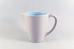 Poole - Dove Grey & Sky Blue - Milk Jug - 1/2pt - The China Village