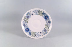 Wedgwood - Clementine - Plain Edge - Tea Saucer - 5 3/4" - The China Village