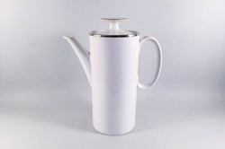Thomas - Medaillon - Thick Silver Band - Coffee Pot - 1 3/4pt - The China Village