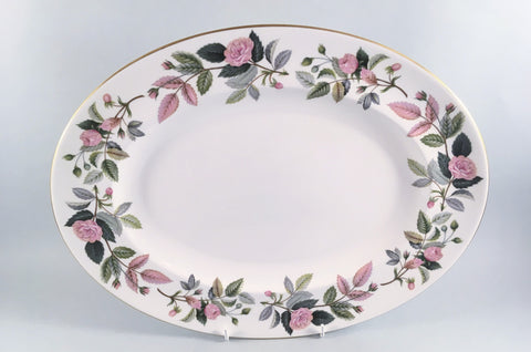 Wedgwood - Hathaway Rose - Oval Platter - 13 3/4" - The China Village