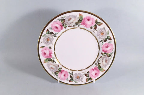 Royal Worcester - Royal Garden - Dot & Dash Gold Line - Side Plate - 7 1/8" - The China Village