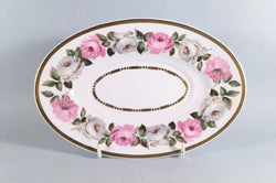 Royal Worcester - Royal Garden - Dot & Dash Gold Line - Sauce Boat Stand - The China Village