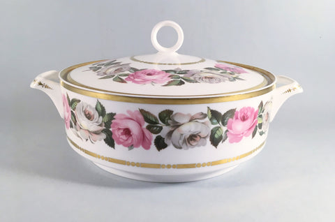 Royal Worcester - Royal Garden - Dot & Dash Gold Line - Vegetable Tureen - The China Village