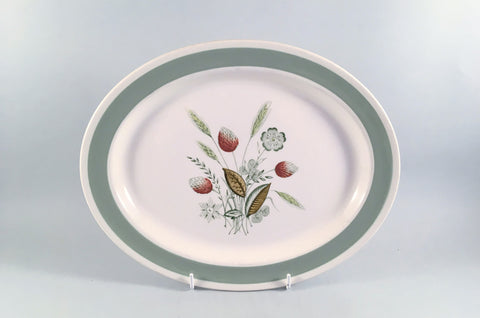 Woods - Clovelly - Red - Oval Platter - 10 3/4" - The China Village
