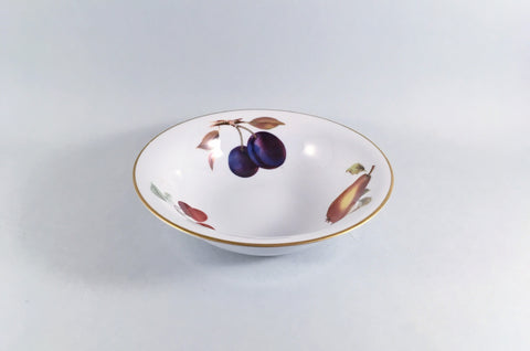 Royal Worcester - Evesham - Gold Edge - Cereal Bowl - 6 5/8" (Pear, Plum & Cherry) - The China Village