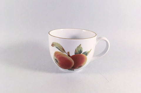 Royal Worcester - Evesham - Gold Edge - Teacup - 3 3/8 x 2 3/4" (Apple & Blackberries) - The China Village