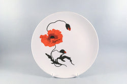 Wedgwood - Cornpoppy - Susie Cooper - Starter Plate - 9 1/8" - The China Village