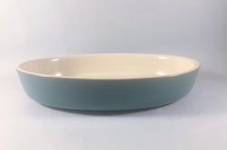 Denby - Manor Green - Roaster - Oval - 11 1/2" - The China Village