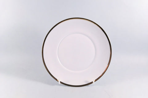 Thomas - Medaillon - Thick Gold Band - Gravy Jug Stand / Soup Cup Saucer - 6 7/8" - The China Village