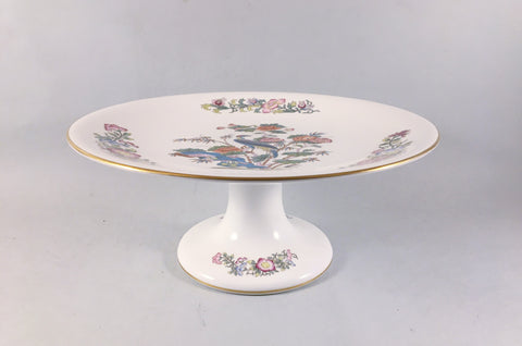 Wedgwood - Kutani Crane - Gold Edge - Cake Stand - The China Village