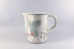 Wedgwood - Raspberry Cane - Granada Shape - Jug - 1pt - The China Village