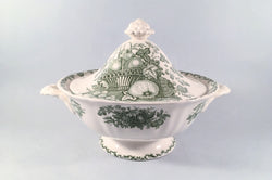 Mason's - Fruit Basket - Green - Vegetable Tureen - The China Village