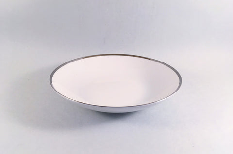 Thomas - Medaillon - Thick Silver Band - Cereal Bowl - 7 1/2" - The China Village