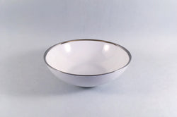 Thomas - Medaillon - Thick Silver Band - Fruit Saucer - 5 5/8" - The China Village