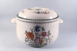 Spode - Chinese Rose - New Backstamp - Casserole Dish - 4pt - The China Village